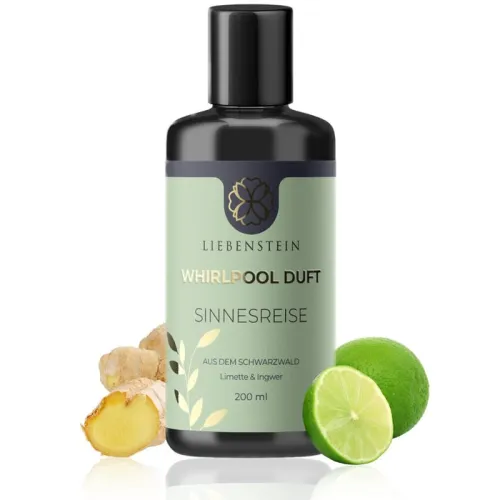 LIEBENSTEIN vonná esence do vířivky, extrakt z limetky a zázvoru 200ml