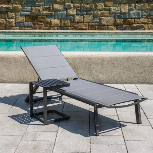 ŠKERJANC wellness lehátko lux alu antracit