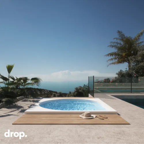 DROP STANDART – 3 kW elektrické vytápění, 30 mm polyuretanová izolace celého rámu