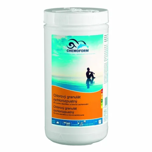 CHEMOFORM chlorový granulát rychlorozpustný, 1/3 kg