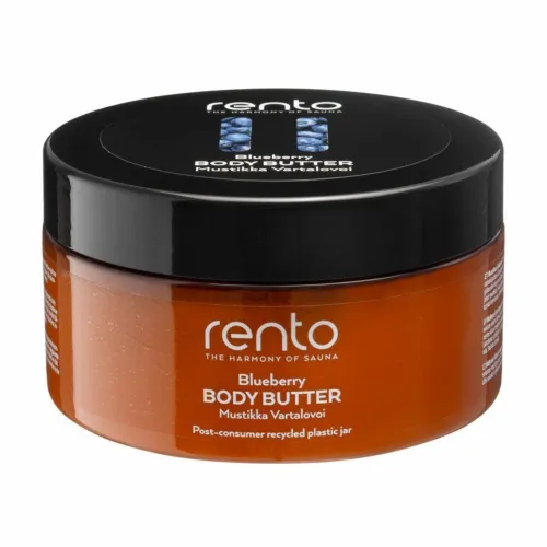 RENTO tělové máslo s přírodní vůní borůvky, 200 ml