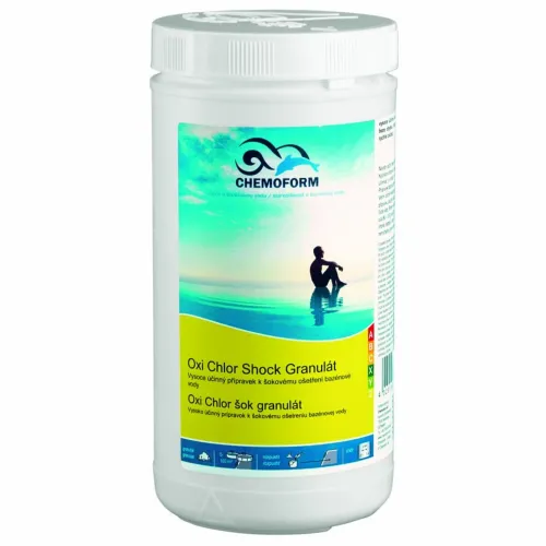 CHEMOFORM oxi chlor shock granulát, 1 kg