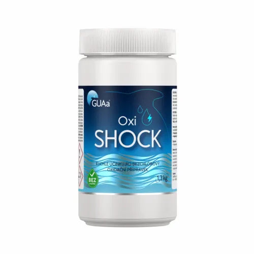 GUAa oxishock - bezchlórový přípravek pro oxidaci nečistot, 1,3/3,2kg